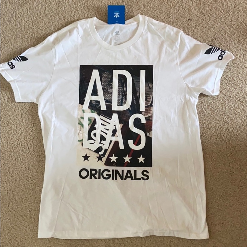 Adidas OG Split White Tee